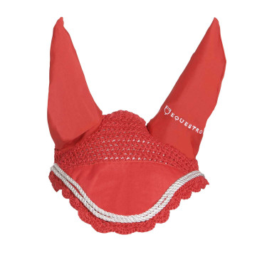 Bonnet anti-mouches tricoté avec cordura Equestro Bonnet anti-mouches tricoté avec cordura Equestro