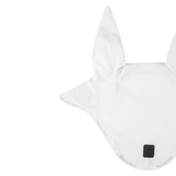 Fliegenhaube aus Samt und technischem Gewebe Equestro Wit / wit