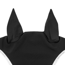 Bonnet anti-mouches en tissu technique GP Equestro Noir / blanc