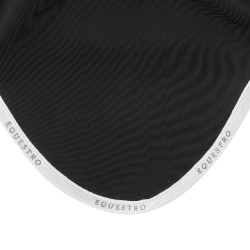 Bonnet anti-mouches en tissu technique GP Equestro Noir / blanc