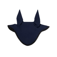 Bonnet anti-mouches en tissu technique GP Equestro Marine / noir Bleu