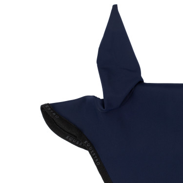 Bonnet anti-mouches en tissu technique GP Equestro Marine / noir Bonnet anti-mouches en tissu technique GP Equestro Marine / noir