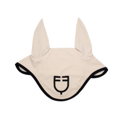 Bonnet anti-mouches en tissu technique édition Black Line Equestro Beige