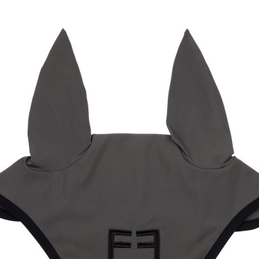 Bonnet anti-mouches en tissu technique édition Black Line Equestro Bonnet anti-mouches en tissu technique édition Black Line Equestro
