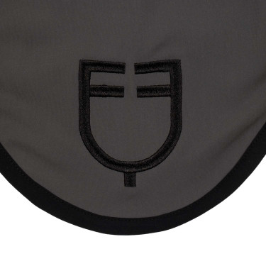 Bonnet anti-mouches en tissu technique édition Black Line Equestro Bonnet anti-mouches en tissu technique édition Black Line Equestro
