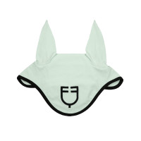Bonnet anti-mouches en tissu technique édition Black Line Equestro Vert clair
