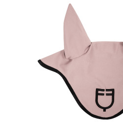 Bonnet anti-mouches en tissu technique avec logo GP Equestro édition limité Rose / noir Bonnet anti-mouches en tissu technique avec logo GP Equestro édition limité Rose / noir