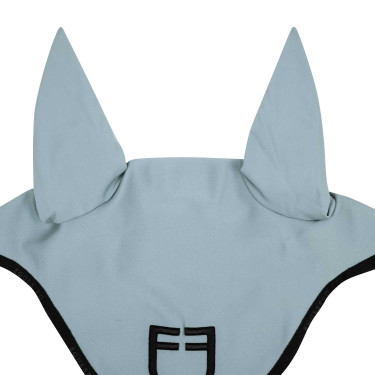 Bonnet anti-mouches en tissu technique avec logo GP Equestro édition limité Bleu ciel / noir Bonnet anti-mouches en tissu technique avec logo GP Equestro édition limité Bleu ciel / noir