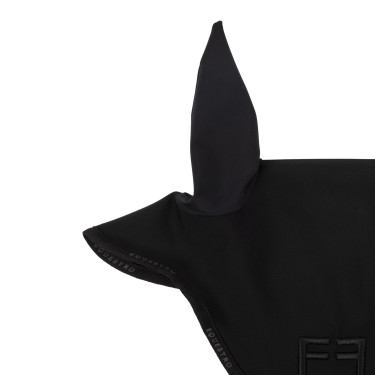 Bonnet anti-mouches en tissu technique avec logo GP Equestro Bonnet anti-mouches en tissu technique avec logo GP Equestro