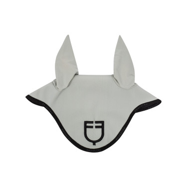 Bonnet anti-mouches en tissu technique avec logo GP Equestro Bonnet anti-mouches en tissu technique avec logo GP Equestro