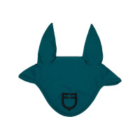 Vliegenmuts van technische stof met Equestro-logo Petrol / zwart Blauw