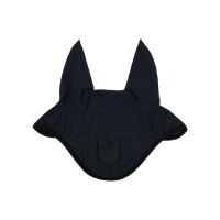 Bonnet anti-mouches en tissu perforé avec logo Black Line Edition Equestro Marine Bleu marine Bonnet anti-mouches en tissu perforé avec logo Black Line Edition Equestro Marine Bleu marine
