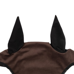 Bonnet anti-mouches en tissu Louvre Acavallo Marron Bonnet anti-mouches en tissu Louvre Acavallo Marron