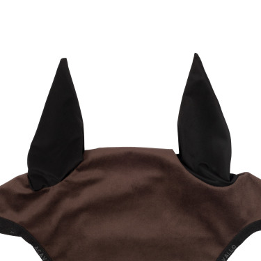 Bonnet anti-mouches en tissu Louvre Acavallo Marron Bonnet anti-mouches en tissu Louvre Acavallo Marron