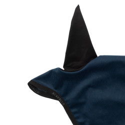 Vliegenmasker in stof Louvre Acavallo Blauw