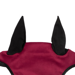 Bonnet anti-mouches en tissu Louvre Acavallo Vin Rouge
