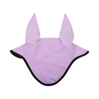 Lycra vliegenmasker met siliconen Acavallo-logo Paars / zwart Violet Lycra vliegenmasker met siliconen Acavallo-logo Paars / zwart Violet