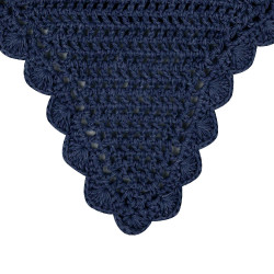 Bonnet anti-mouches en coton Equestro Bonnet anti-mouches en coton Equestro