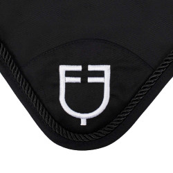 Bonnet anti-mouches en coton avec logo central New Style Equestro Noir