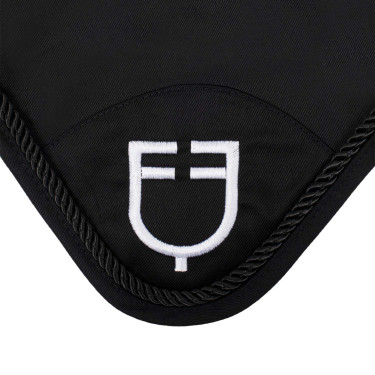 Bonnet anti-mouches en coton avec logo central New Style Equestro Bonnet anti-mouches en coton avec logo central New Style Equestro