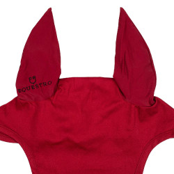 Bonnet anti-mouches collection basique avec oreilles élastiques Equestro Bordeaux Bonnet anti-mouches collection basique avec oreilles élastiques Equestro Bordeaux