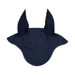 Bonnet anti-mouches collection basique avec oreilles élastiques Equestro Marine