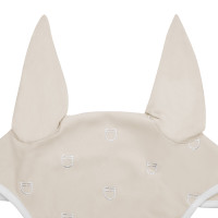 Bonnet anti-mouches logo multicolore White Line Edition Equestro Rose orchidée Bonnet anti-mouches logo multicolore White Line Edition Equestro Rose orchidée