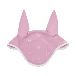 Vliegenmuts met meerkleurig logo White Line Edition Equestro Roze orchidee