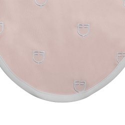 Bonnet anti-mouches logo multicolore White Line Edition Equestro Rose