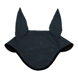 Bonnet anti-mouches logo multicolore Black Line Edition Equestro Marine