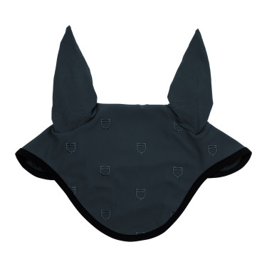 Bonnet anti-mouches logo multicolore Black Line Edition Equestro Marine
