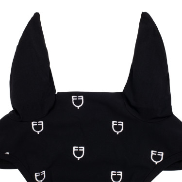 Bonnet anti-mouches logo multicolore Black Line Edition Equestro Bonnet anti-mouches logo multicolore Black Line Edition Equestro