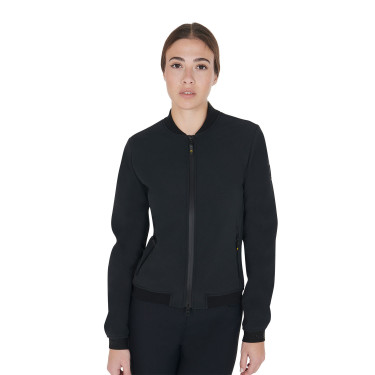 Blouson femme en tissu technique Equestro Blouson femme en tissu technique Equestro