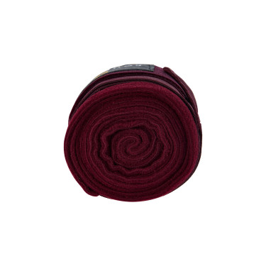 Ademende werkbandages van fleece en elastiek per 4 Equestro Ademende werkbandages van fleece en elastiek per 4 Equestro
