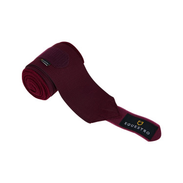 Ademende werkbandages van fleece en elastiek per 4 Equestro Ademende werkbandages van fleece en elastiek per 4 Equestro