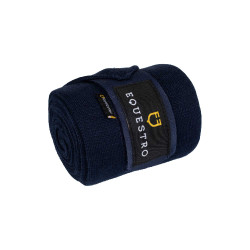 Wolbandages voor rust per 4 Equestro Marine Marineblauw