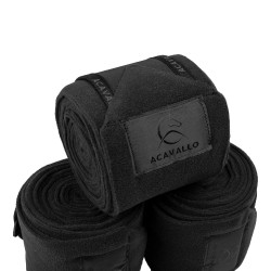 Anti-pilling polobandages met klittenbandsluiting Acavallo per 4 Anti-pilling polobandages met klittenbandsluiting Acavallo per 4
