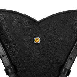 Attache de martingale réglable Equestro Noir Attache de martingale réglable Equestro Noir