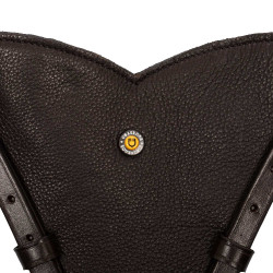 Attache de martingale réglable Equestro Marron foncé
