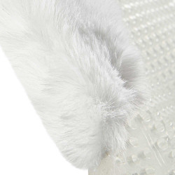 Therapeutische gel pad uitsnijding in ecologische wol Acavallo Transparant / wit