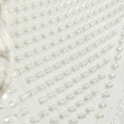 Therapeutische gel pad uitsnijding in ecologische wol Acavallo Transparant / natuurlijk