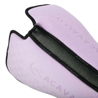 Therapeutische schokdemper met traagschuim en siliconen grip Acavallo Paars / zwart Violet