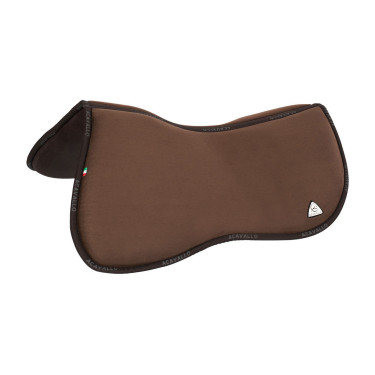 Geheugenfoam schokdemper verhoger vooraan in volledig schapenvacht Acavallo Bruin Geheugenfoam schokdemper verhoger vooraan in volledig schapenvacht Acavallo Bruin