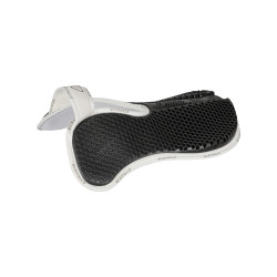 Amortisseur mémoire de forme avec rehausse arrière et bordure en mouton Acavallo Blanc Amortisseur mémoire de forme avec rehausse arrière et bordure en mouton Acavallo Blanc