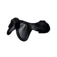 Amortisseur mémoire de forme avec poches configurables et rehausse avant et arrière Acavallo Noir / noir Amortisseur mémoire de forme avec poches configurables et rehausse avant et arrière Acavallo Noir / noir