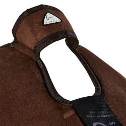 Amortisseur mémoire de forme avec poches configurables et pad Piuma Acavallo Marron / marron