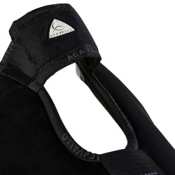 Amortisseur mémoire de forme avec poches configurables et pad Piuma Acavallo Noir / naturel