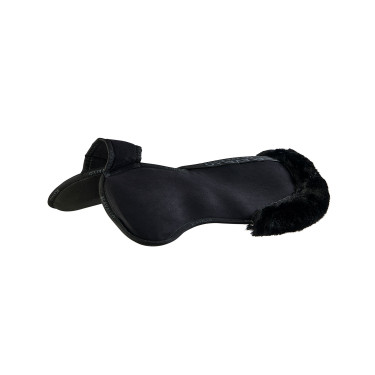 Amortisseur mémoire de forme avec poches configurables et pad Piuma Acavallo Noir / noir