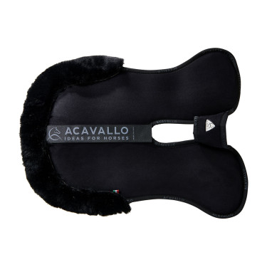 Geheugenschuim schokdemper pad Piuma Acavallo Zwart / zwart