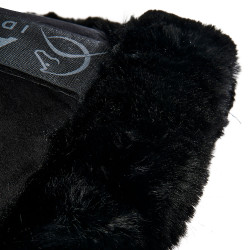 Amortisseur mémoire de forme avec poches configurables et pad Piuma Acavallo Noir / noir